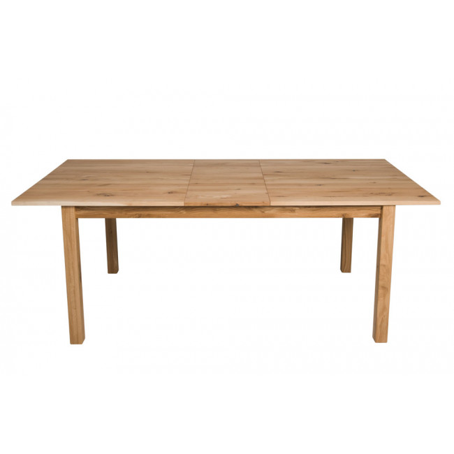 Обеденный стол Linz, древесина из дуба, раздвижной, 160-200x95cm H74cm