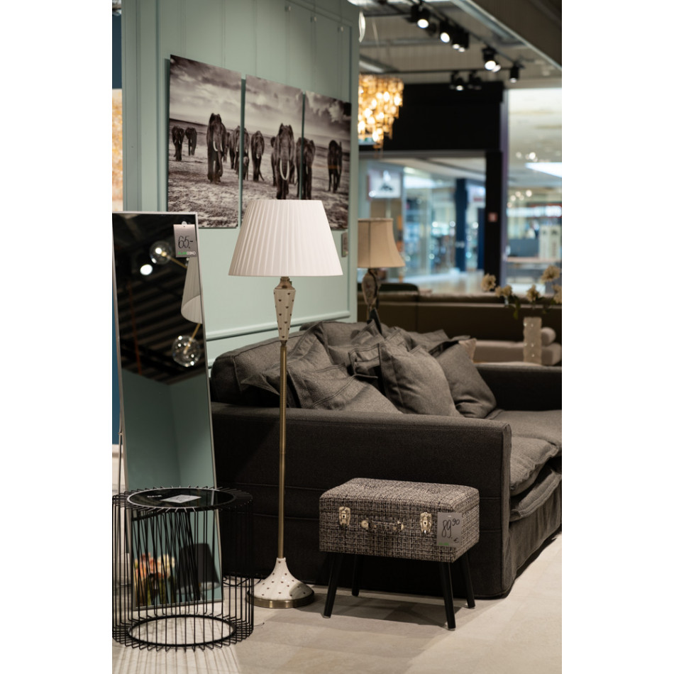 Floor lamp Naumburg, E27 60W (max), 25x25x130cm