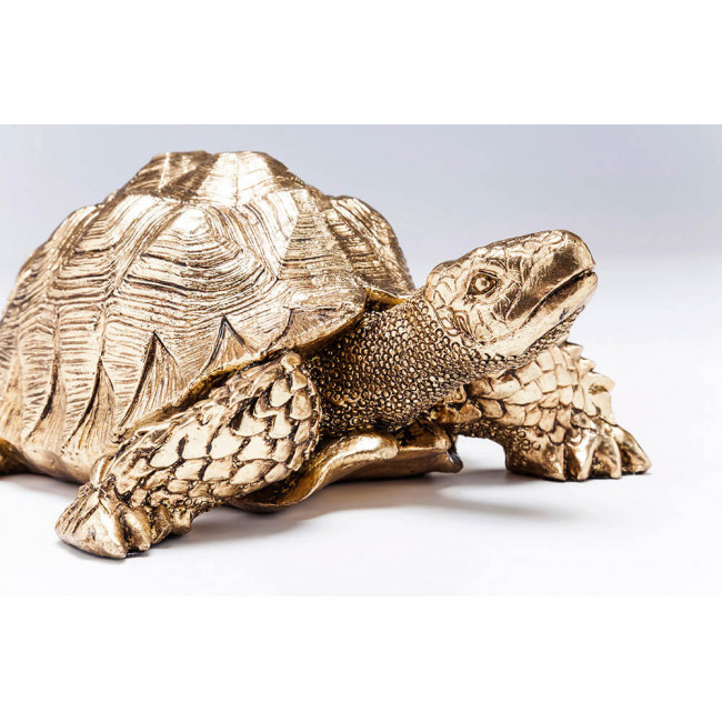 Dekoratīva figūra Turtle, zelta, 11x26x30cm