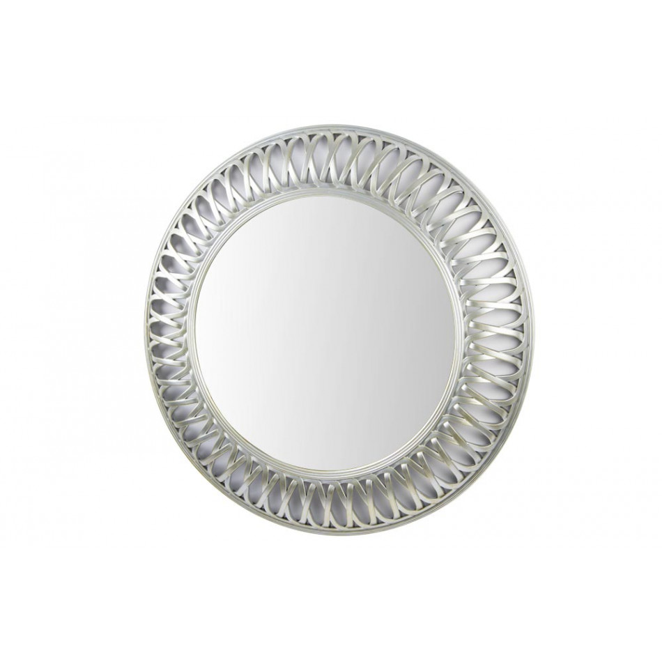 Sienas spogulis Indre, apaļš, šampanieša krāsā, D75x5cm