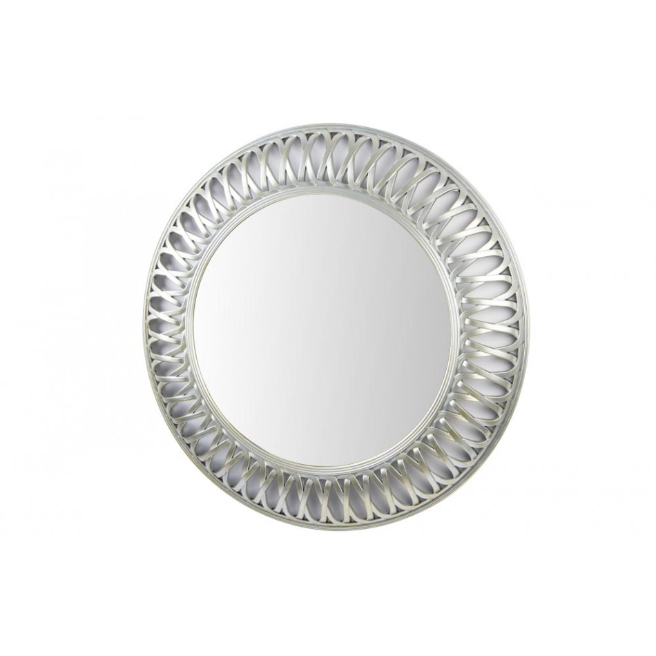 Wall mirror INDRE, round, champagne color, D75x5cm