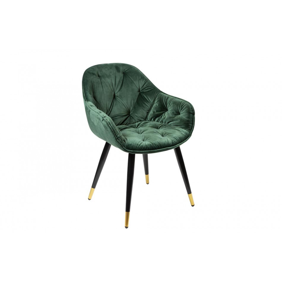 Krēsls Salorino, zaļš, 83x60x61cm, sēdvirsma H-43cm