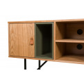 Sideboard Darfo, ash wood veneer, 117x40x75cm