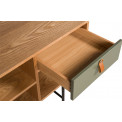 Sideboard Darfo, ash wood veneer, 117x40x75cm