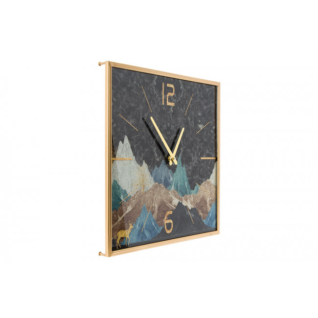 Wall clock Mountains, 41x41x5.5cm