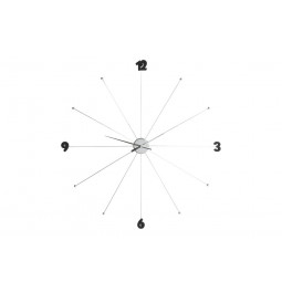 Sienas pulkstenis Like Umbrella Chrome, D-100x6cm