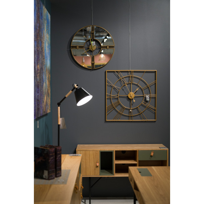 Wall clock Padova, iron, 70x70x4cm