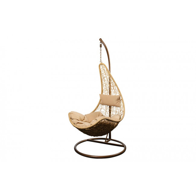 Hanging chair Moon, H195 D95cm