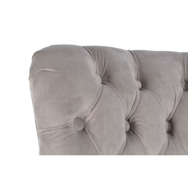 Accent chair Rockfort, taupe, 53x70x74.5cm, seat height 44cm