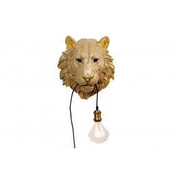 Wall lamp Tiger head, 33.5x31.5x24cm,230V50/60Hz,LE