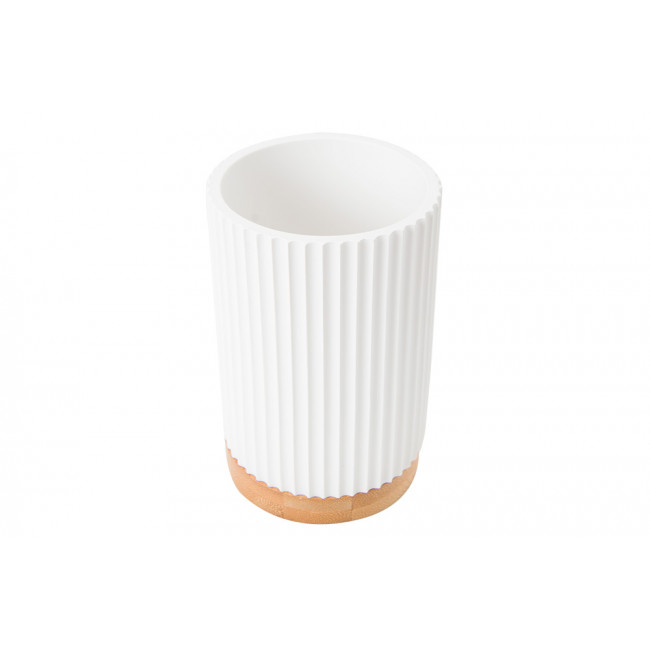 Teef brush holder Modern, white