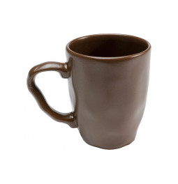 Mug Savannah, brown/grey, H11cm