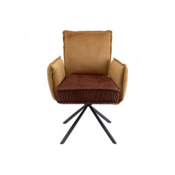 Krēsls Chelsea, brūns, 90x65x60cm,sēdvirsmas augstums 49 cm