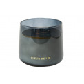 Scented candle Bili, linen 300g, D8.5x7.5cm