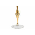 Champagne glass Metallic Gold H26.5 cm, D 4.5 cm, 200ml