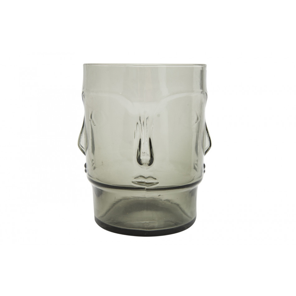 Tumbler glass Summer grey, H11D8cm 400ml