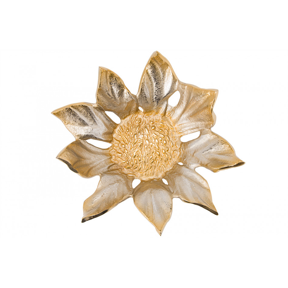 Decorative round dish Flower, D30cm