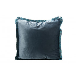 Pillow Seaburg, blue, velvet, 60x60cm