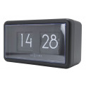 Wall/table clock Black, 18x10x7cm
