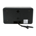 Wall/table clock Black, 18x10x7cm