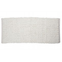 Bath mat Elpais, white, 50x120cm