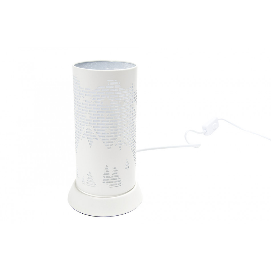 Table lamp White scenary, D12 H21cm 