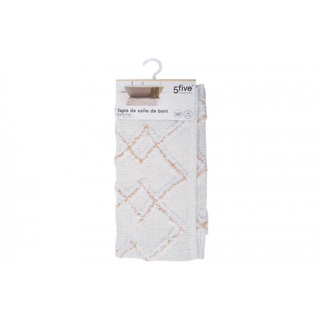 Bath mat Ethnic, taupe, 75x50x2cm