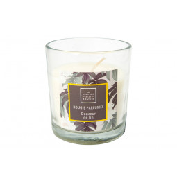 Scented candle Neda, linen 110g, 7x6.5x8cm