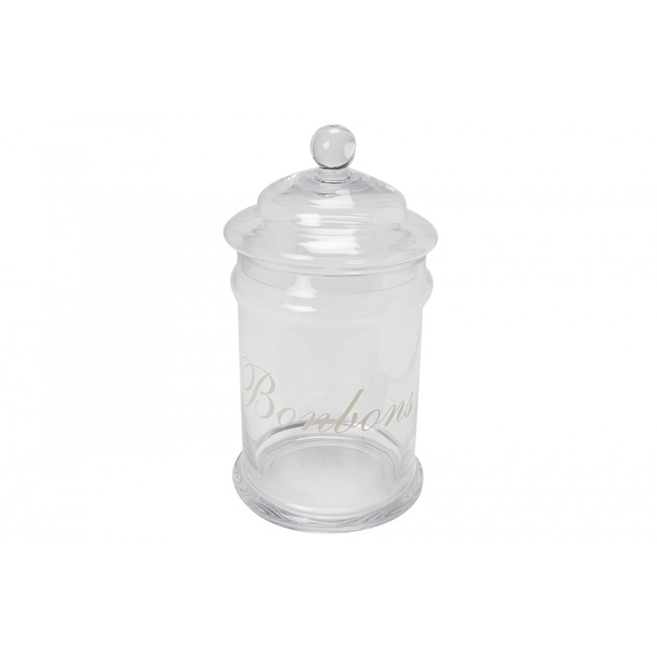 A container with a lid Bonbons, glass, 2L, D12.5xH25cm