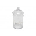 A container with a lid Bonbons, glass, 2L, D12.5xH25cm
