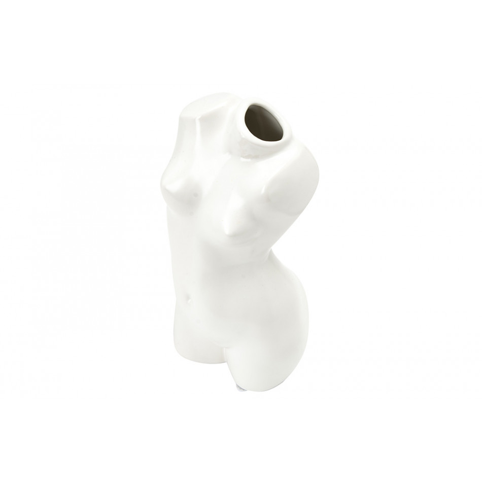 Vāze White Lady, keramika, 9x10.5x21cm