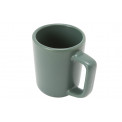Espresso mug Fika, green, H6.5 x5cm
