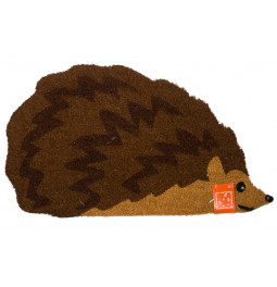 Coir doormat Hedgehog, 40.8x75x1.7cm