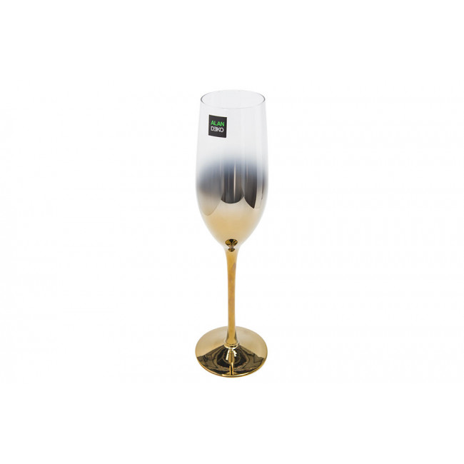 Šampanieša glāze Metallic, vara, H25, D5-5.5 cm, 250ml