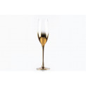 Šampanieša glāze Metallic, vara, H25, D5-5.5 cm, 250ml