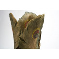 Decorative vase/ umbrella stand Leaf, 22x22x60cm
