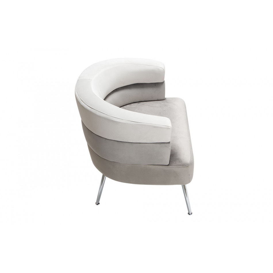 Кресло для отдыха Navilli, цвет серый, 65x64x74cm, высота сиденья 40cm