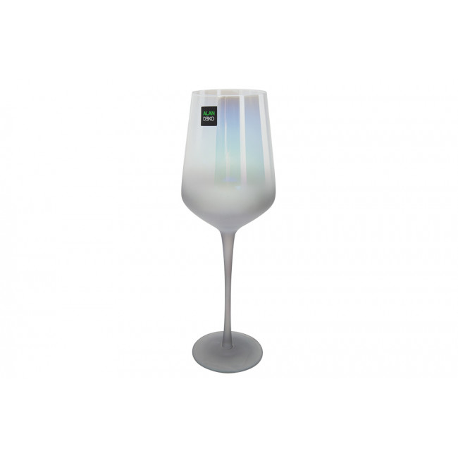 Red wine glass Simona grey, H25.5, D8.5cm, 450ml