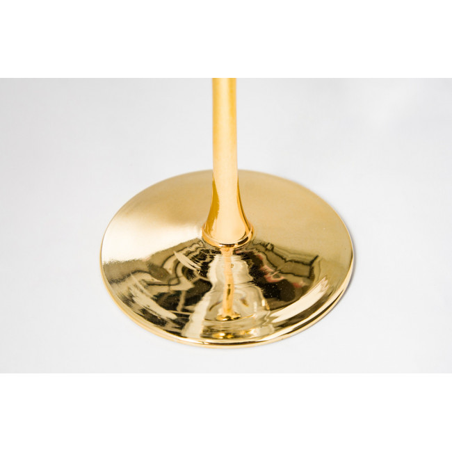 Red wine glass Sanremo metallic, H24.5xD6.5-9cm, 600ml