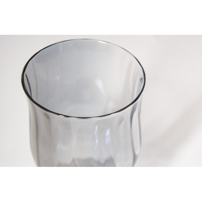 Wine glass Sirri grey, H12.5 D6.8cm 250ml