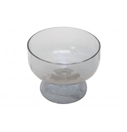 Icecream glass Sirri grey,  H7.3 D9.5cm 250ml