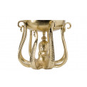 Decorative bowl Octopus, gold, 37x28cm