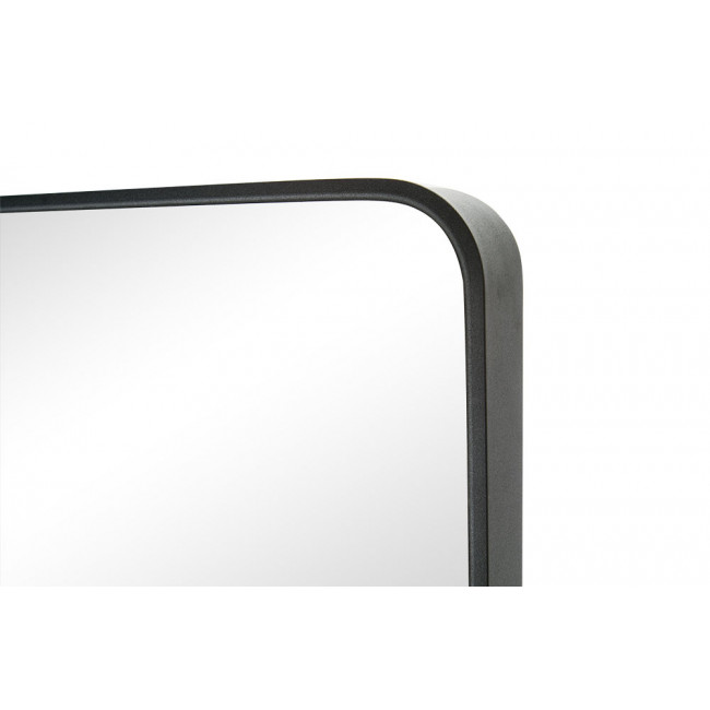 Mirror Idena, black, 60x140cm