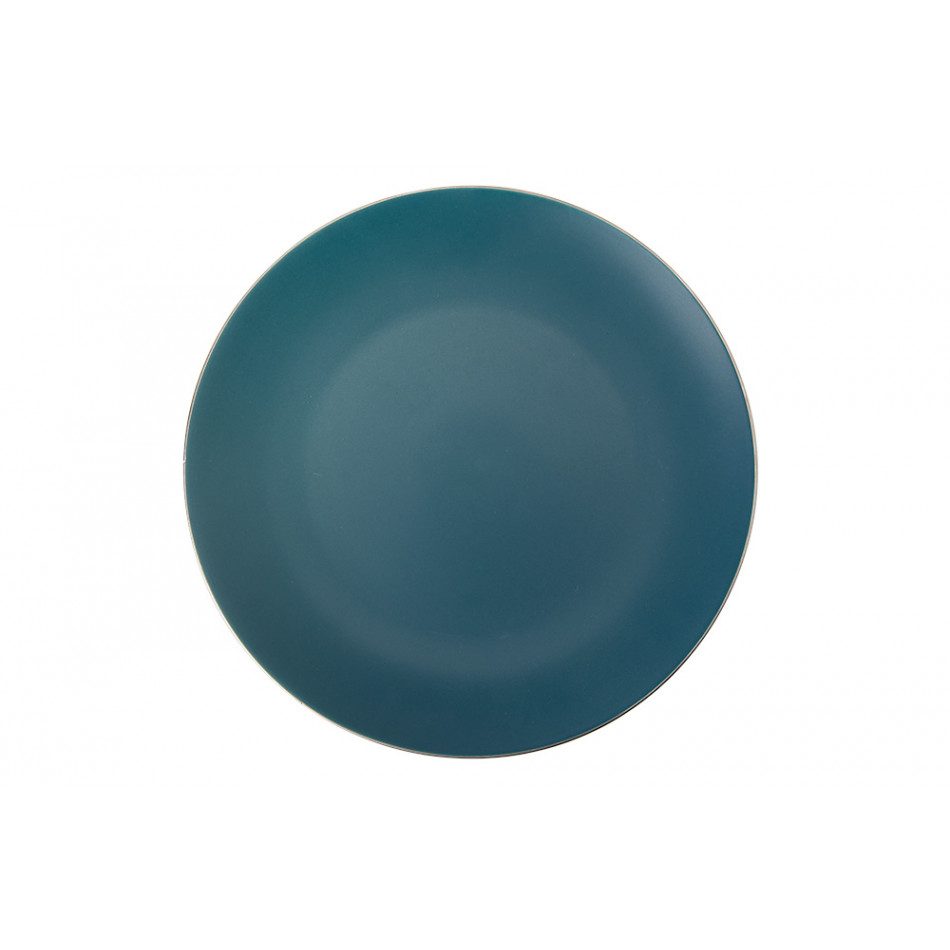 Šķīvis Wally, zils, 25.4cm