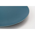 Plate Wally, blue, 25.4cm