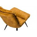Pusdienu krēsls Arina, zelta, 45x84x47cm, sēdv.40cm