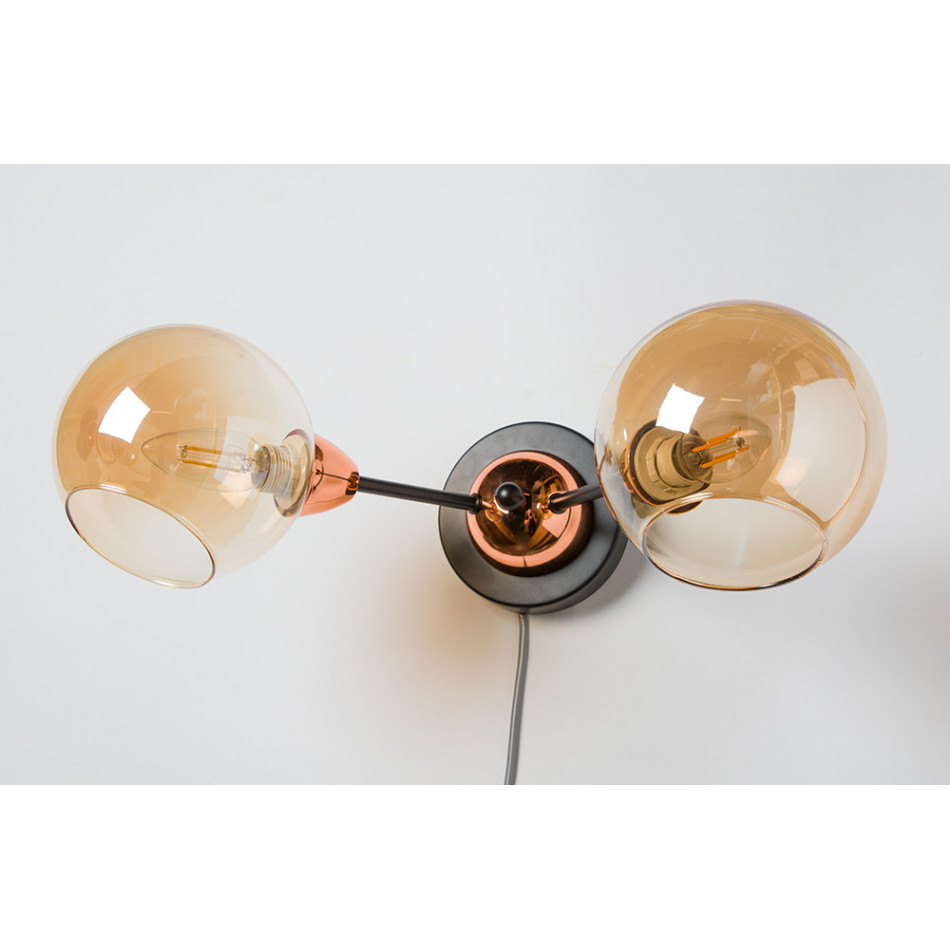 Sienas lampa Iselle 2, E14 2x40W, 42x14x28cm
