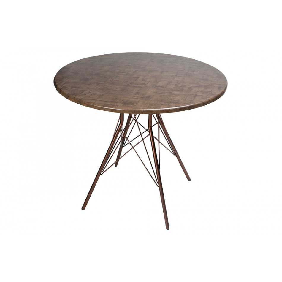 Table Elsansa, D90 H75.2cm