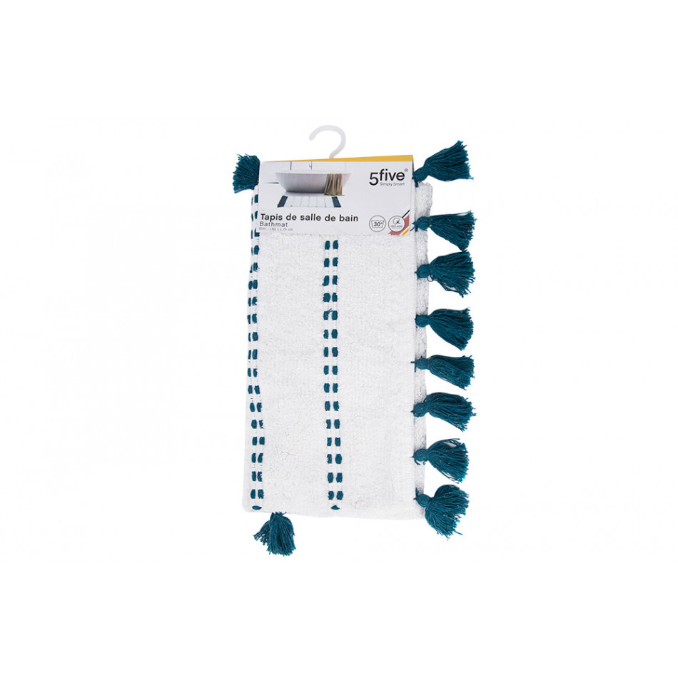 Bath mat Solar, grey/green, 75x50x2cm