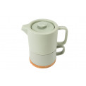 Teapot with cup, mint 400ml